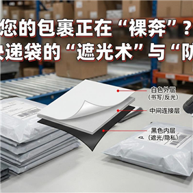 您的包裹正在“裸奔”？揭秘快遞袋的“遮光術”與“防暴學”